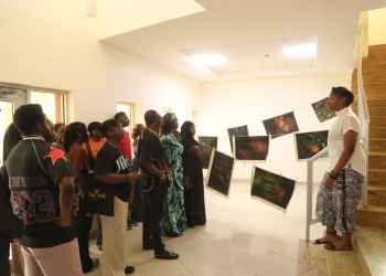 Through Nbide Ofun, Alum Haye Okoh's Art Exhibition Echoes AUN's Journey of Resilience, Tenacity